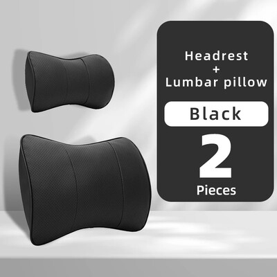 Pernă din piele pentru tetiera pentru gât de mașină pentru Tesla Model 3 Highland Model Y Model 3 SX 2024 Suport Lombar Pernă de talie Perne de scaun