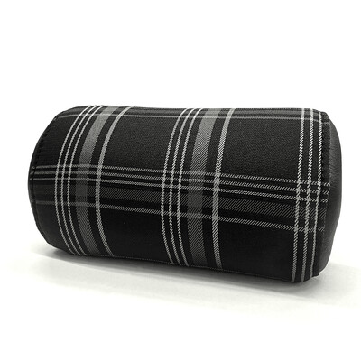 Suport de pernă din PVC cu țesătură tartan pentru tetieră auto pentru VW MK7 GTD GTE GT Accesorii pentru tetieră din spumă cu memorie din țesătură tartan