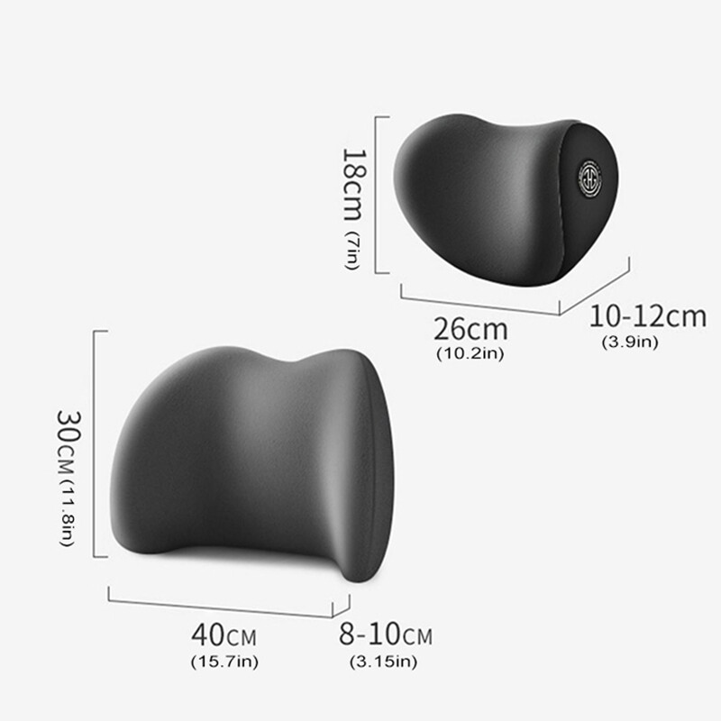 Tetiera mașinii Coloanei vertebrale cervicale Pernă pentru talie Cushi Pernă de protecție a gâtului Scaun de mașină Pernă de gât din bumbac cu memorie Pernă de mașină de înaltă calitate