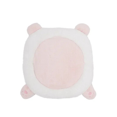 Drăguț pernă de pluș pentru gât mașină pernă de scaun cu animale din desene animate covoraș de odihnă pentru călătorie scaun auto gât suport lombar Accesorii pentru interiorul mașinii