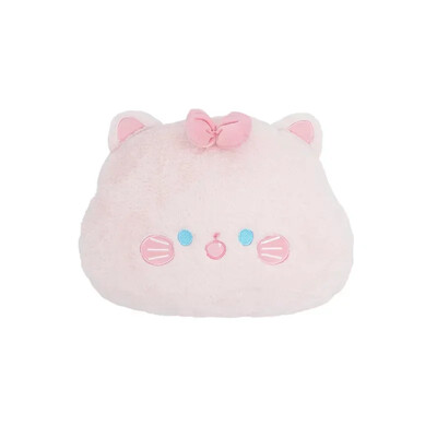 Drăguț pernă de pluș pentru gât mașină pernă de scaun cu animale din desene animate covoraș de odihnă pentru călătorie scaun auto gât suport lombar Accesorii pentru interiorul mașinii