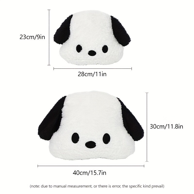 Tetiera drăguță pentru câine din desene animate - suport pentru talie cu suport ergonomic pentru gât, suport pentru spate conturat, confort de neegalat, design elegant