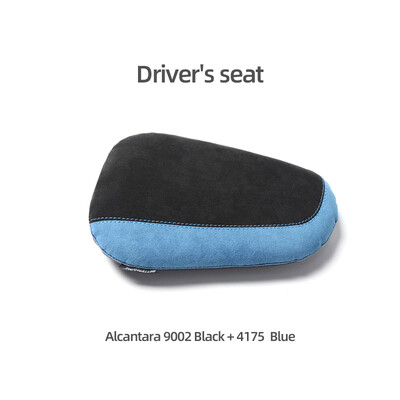 BETTERHUMZ Alcantara pentru Audi A3 A4 A5 A6 SQ5 Q5 TT Q3 Genunchiere pentru interiorul mașinii pernă elastică confortabilă, spumă cu memorie