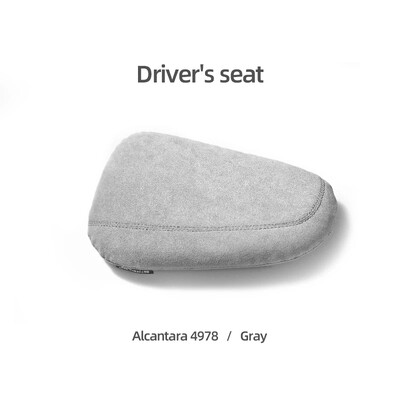 BETTERHUMZ Alcantara pentru Audi A3 A4 A5 A6 SQ5 Q5 TT Q3 Genunchiere pentru interiorul mașinii pernă elastică confortabilă, spumă cu memorie