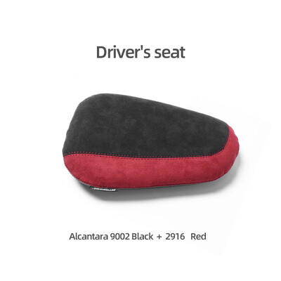 BETTERHUMZ Alcantara pentru Audi A3 A4 A5 A6 SQ5 Q5 TT Q3 Genunchiere pentru interiorul mașinii pernă elastică confortabilă, spumă cu memorie