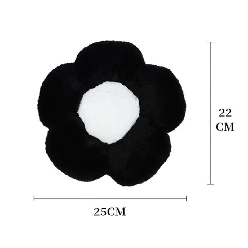 Autós fejtámla párna puha és stílusos fekete fehér virágos nyakpárnatartó párna üléspárna autós utazáshoz és otthonhoz