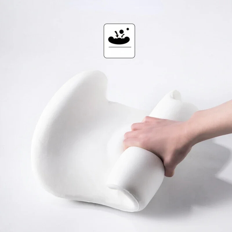 Perna șoferului de mașină Pernă lombară din spumă cu memorie Suport pentru scaun Pernă de suport pentru talie mașină Pernă pentru suport lombar Accesorii de interior