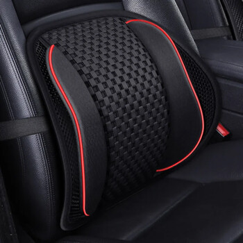 Four Seasons Breathable Car Lumbar Cushion Office Ice Silk Waist Massage Lumbar Cushion Backrest Κάθισμα αυτοκινήτου Μαξιλάρι οσφυϊκού καθίσματος