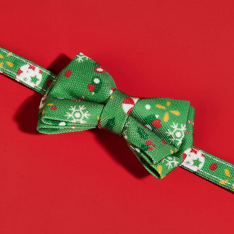 Karácsonyi levehető csokornyakkendő macskanyakörv állítható biztonsági csat cica csokornyakkendő macskanyakörv csengővel Háziállatok Kiegészítők Ajándékok