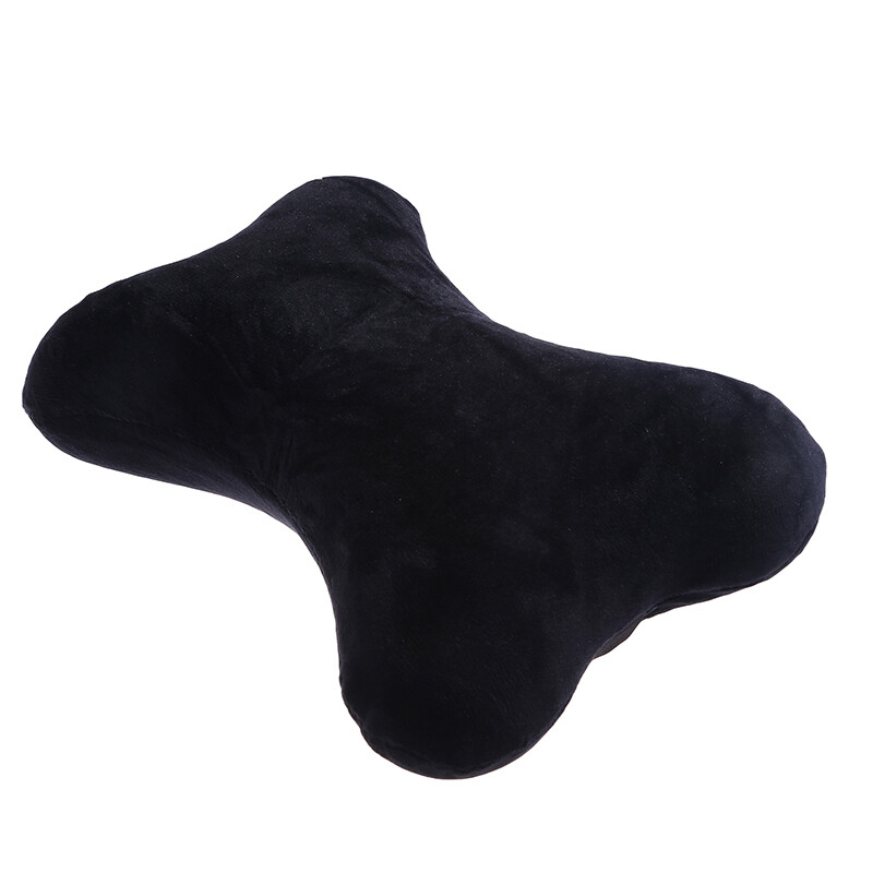 Automobilio kaklo galvos atramos pagalvė Atminties putplasčio automobilio sėdynės kaklo pagalvė Kvėpuojanti krištolo aksominė galvos ir kaklo atrama miego pagalvei