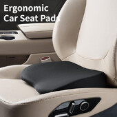 Pernă portabilă pentru scaunul de mașină pernă pentru scaun cu pană Îmbunătățește vederea la volan Înălțime suplimentară ergonomică pentru scaunul de mașină pernă pentru spate de birou
