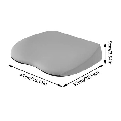 Pernă portabilă pentru scaunul de mașină pernă pentru scaun cu pană Îmbunătățește vederea la volan Înălțime suplimentară ergonomică pentru scaunul de mașină pernă pentru spate de birou