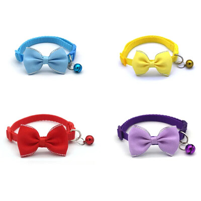 Többszínű állítható kisállat-kiegészítők Kisállat nyakörvek Új kisállat csengőnyakörvek Aranyos macskanyakörvek Kisállatkellékek