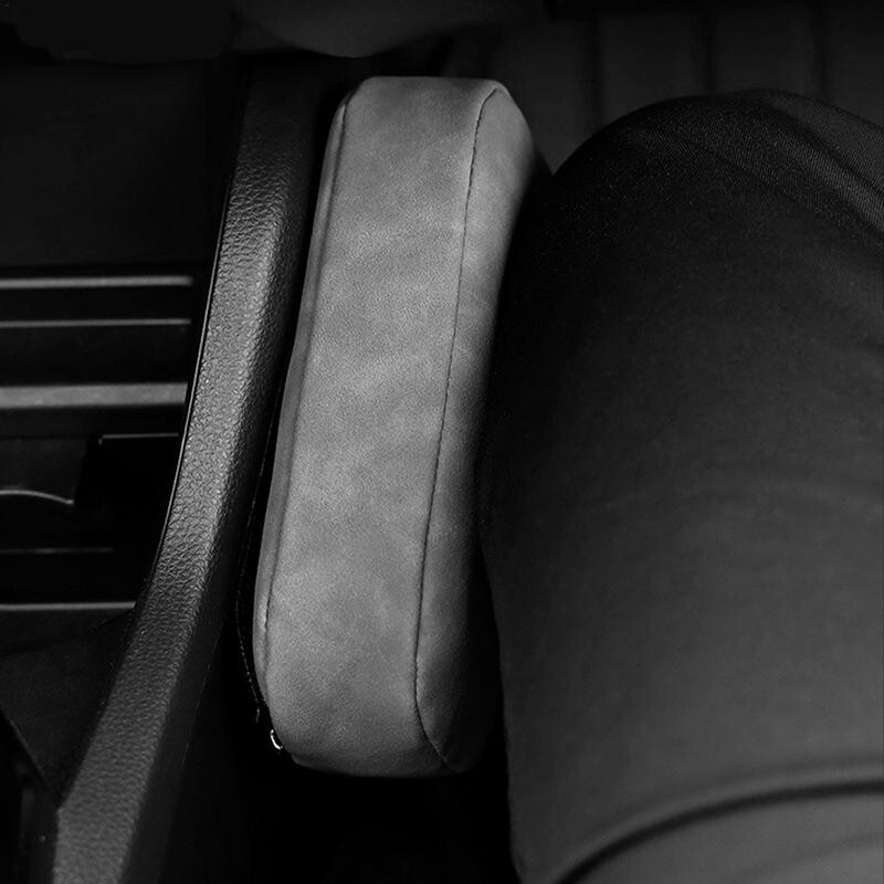 Suport de picior pentru interiorul mașinii Pernă de genunchi de mașină Genunchiră de îngroșare Pernă de sprijin pentru genunchi de picior de coapsă Pernă de susținere a ușii pentru controlul centrului pentru cotieră