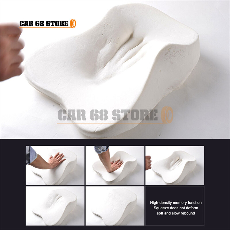 Auto kaelapadi reguleeritav 3D mäluvahuga automaatne peatugi reisipadi kaelatoe hoidja istmekatted auto sisetarvikud