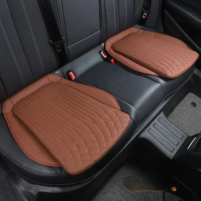 Kvėpuojanti automobilio pagalvėlė prabangi odinė komercinė neslystanti transporto priemonės kempinė, aukštas universalus atšokantis pagalvėlės atraminis dangtelis
