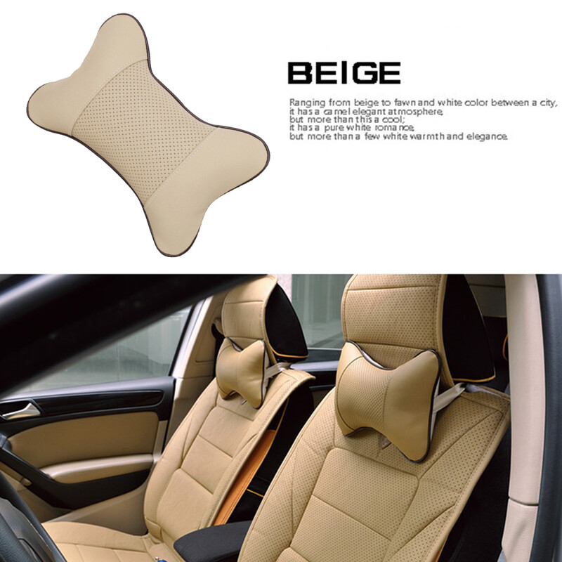 Elastinė minkšta automobilio kaklo atramos pagalvė Automobilio vidaus sėdynės galvos atramos pagalvėlė