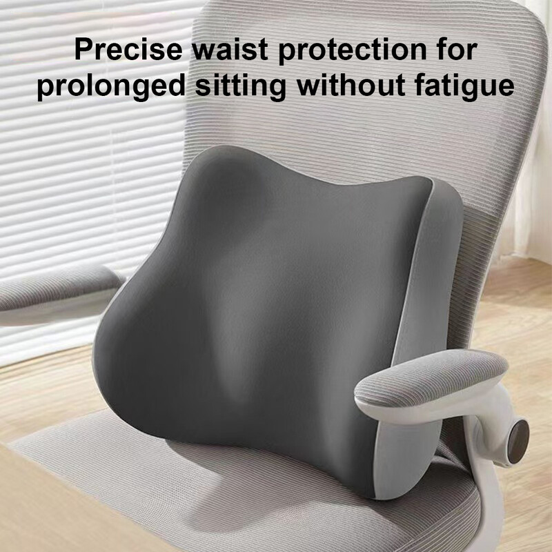 Minkšta juosmens atrama vairavimo sėdynei Atminties putplasčio juosmens pagalvė apatinės nugaros dalies skausmą malšinanti juosmens atramos pagalvė automobilio sėdynei