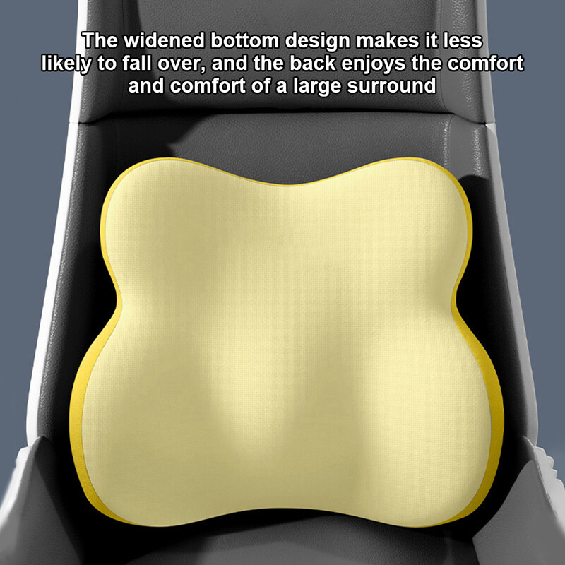 Minkšta juosmens atrama vairavimo sėdynei Atminties putplasčio juosmens pagalvė apatinės nugaros dalies skausmą malšinanti juosmens atramos pagalvė automobilio sėdynei