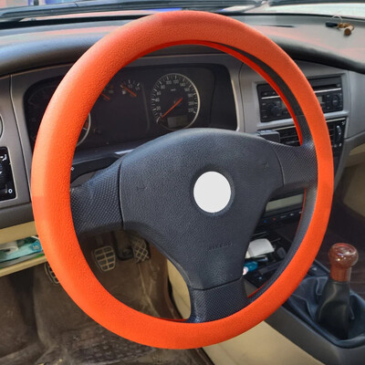 Automobilių universalus silikoninis vairas, elastingas pirštinių dangtelio tekstūra, minkštas kelių spalvų automatinis dekoravimas, pasidaryk pats, priedai