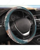 Capac pentru volan cu craniu amuzant din neopren, antiderapant, rezistent la uzură, universal, 14,5-15,5 inci, accesorii drăguțe pentru mașină ProtectElastic