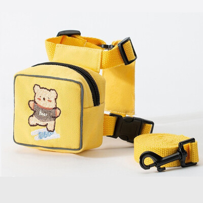 „Hamburger“ krepšio šunų diržų rinkinys lauko dekoravimui mažas vidutinis šuniuko pavadėlis, patvarus poliesteris.