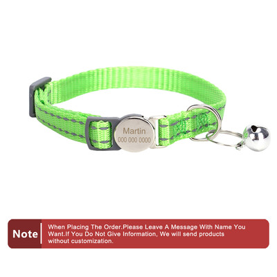 Asmeninis vardo katės antkaklis kačiuko šuniukas, apsaugantis nuo pametimo, pasidaryk pats.