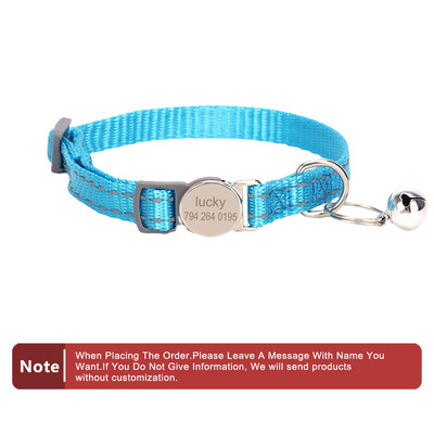 Asmeninis vardo katės antkaklis kačiuko šuniukas, apsaugantis nuo pametimo, pasidaryk pats.