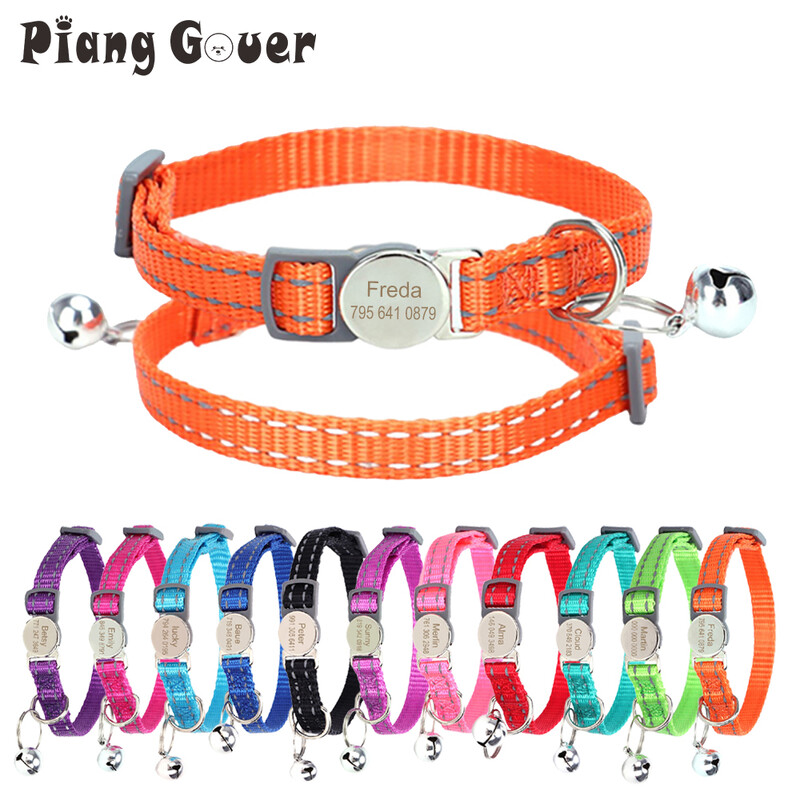 Asmeninis vardo katės antkaklis kačiuko šuniukas, apsaugantis nuo pametimo, pasidaryk pats.