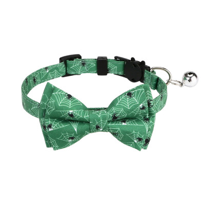 Animal de companie Breakaway guler pentru pisici Halloween, cravată reglabilă, fundă, drăguț, cățeluș, pisicuță, guleră, accesorii pentru iepure, produse pentru animale de companie