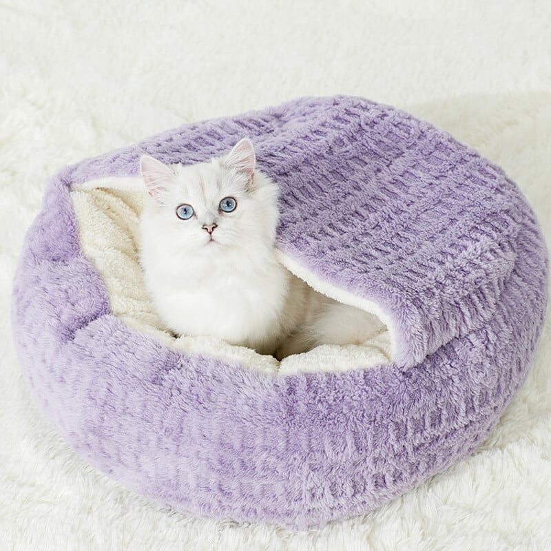 Szuper meleg kutya macskaágy fészek vastag pamut macskák ház barlang kisállat hálószőnyeg párna kosár macskáknak kis kutya chihuahua fészek
