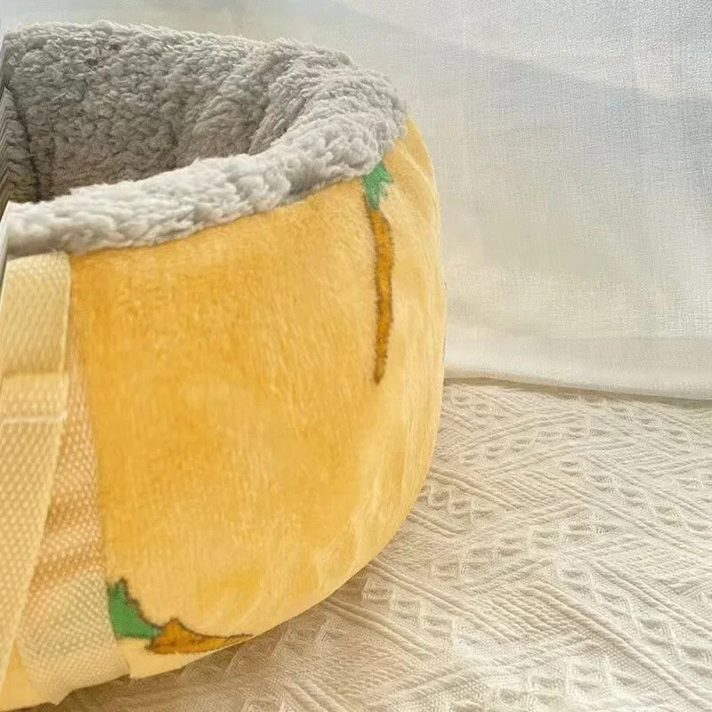 Apaļa kaķu gulta Super mīksts, silts kaķu paklājiņš šūpuļtīkls ziemas ērts pūkains spilvens mājdzīvnieku kaķēnu guļamligzda