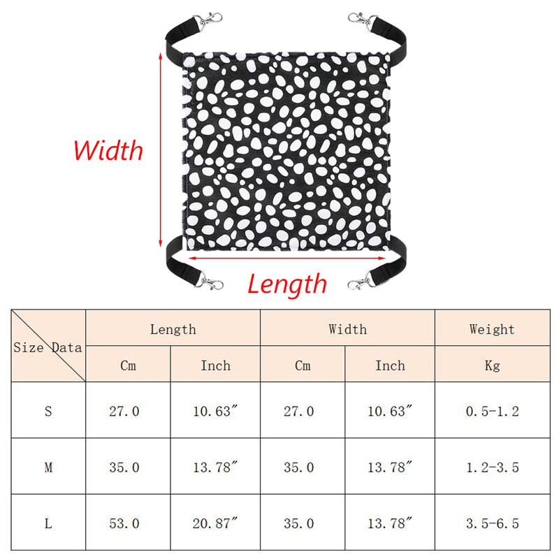 Plīša kaķu šūpuļtīkls rudens ziemas mājdzīvnieku paklājiņi kaķiem Kāmji Regulējami šūpuļtīkli Kaķēnu piederumi Izejmateriāli Piekaramā būra gulta
