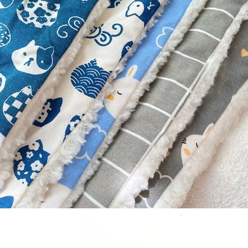 Hamac din pânză pentru pisici Pat pentru animale de companie Pisici pentru câini Paturi cu două fețe Pat suspendat pentru animale de companie Leagăn pentru hamster Veveriță Odihnă pentru pisici Materiale pentru somn