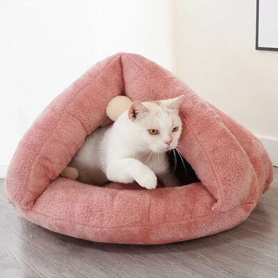 Urvas Katės lova Gyvūnai Gyvūnai Lovos Namas L Šiltas lizdas Šuniukas Kavos padėkliukas Palapinė Miegamasis Žieminis Krepšys Minkštas Veislynas Jaukus Kilimėlis Nuimamas