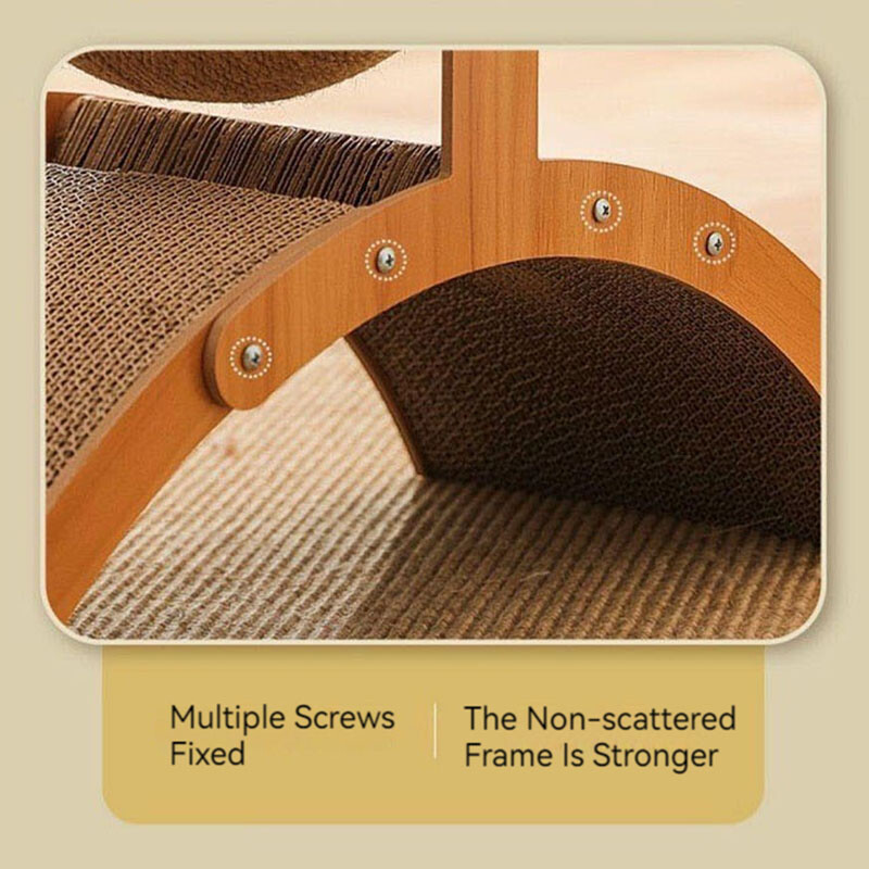 Medinės katės Naminių gyvūnėlių gaminiai Priedai Dreskintuvas Sizalio Katės draskymo kamuoliukas Šlifavimo letenėlė Žaisliniai grandikliai katėms Treniravimo reikmenys