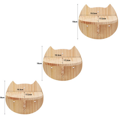 Cadre d`escalade freska en bois pour chat, échelle en sisal, meubles animaux de compagnie, hamac chat, table ronde diabétique