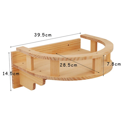 Cadre d`escalade freska en bois pour chat, échelle en sisal, meubles animaux de compagnie, hamac chat, table ronde diabétique