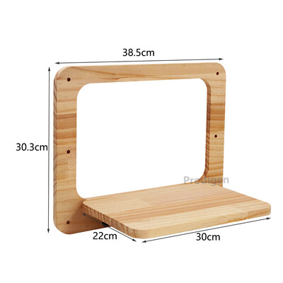 Kačių laipiojimo sieniniai baldai Laiptų lentyna prie sienos tvirtinamas hamakas, apverčiamas laiptų lentynas su sizalio virvinėmis kopėčiomis