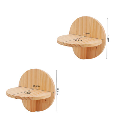 Falra szerelhető mászó macska fapolcok macskafüggőágy ugrópadlóval vagy karcoló oszloppal a macska játékhoz és alváshoz