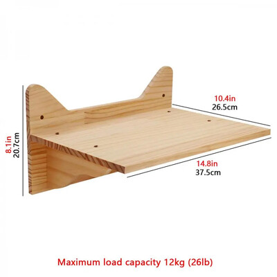 Mobilier de perete pentru pisici Cadru de catarare Montat pe perete din sisal Scara pentru zgarieturi pentru pisici de interior Pedale de cuib pentru pisici Pisici Joaca si dorm