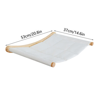 Ant sienos tvirtinamos lentynos laipteliai išlenkti kačių lovos lentynos kampiniai laktai Hamakas miegui kopti, braižymas, naminių gyvūnėlių baldai