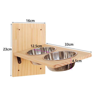 Ant sienos tvirtinamas kačių laipiojimo medinės lentynos kačių hamakas su šokinėjimo platforma arba įbrėžimu, skirtas katėms žaisti ir miegoti