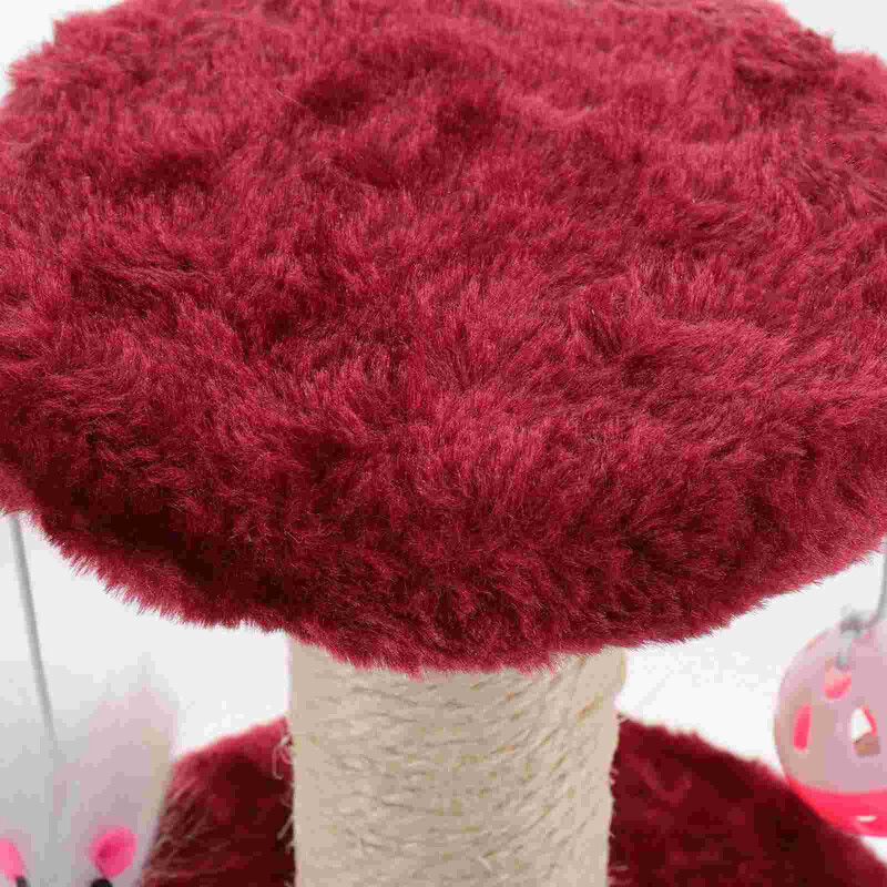 1 kaķa skrāpējamais stabs, sizala kaķa spīļu skrāpis, kaķa kāpšanas rotaļlieta kaķēnu kaķim iekštelpu mājdzīvnieku mēbelēm, skrāpējamais stabs 20x18x15cm