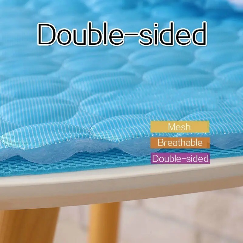 Aušinimo padėklas šunims ir katėms, minkštas čiužinys augintiniams, palaiko patogų ir gaivų miegą