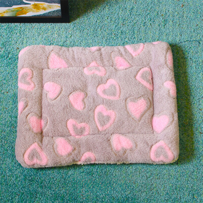 Šiltas flanelinis naminių gyvūnėlių kilimėlis šunims Katėms Minkštas vilnos antklodės Jaukus miegojimo lovos šuniukai kačiukai šuniukas kačiuko pagalvėlė naminiams gyvūnėliams aksesuaras