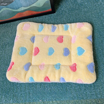 Šiltas flanelinis naminių gyvūnėlių kilimėlis šunims Katėms Minkštas vilnos antklodės Jaukus miegojimo lovos šuniukai kačiukai šuniukas kačiuko pagalvėlė naminiams gyvūnėliams aksesuaras