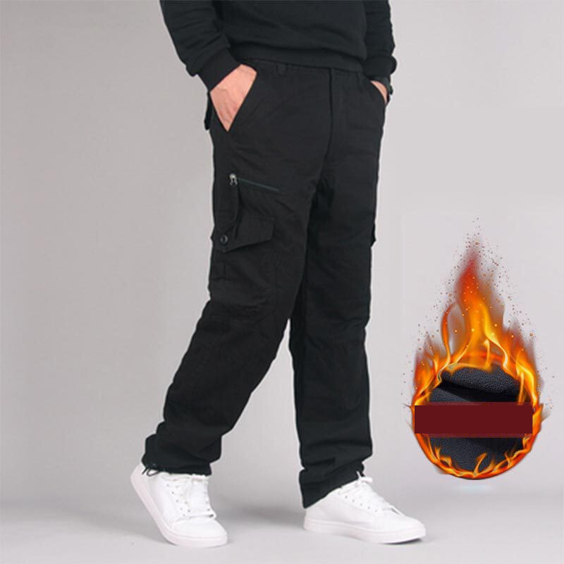 Comerț exterior export de catifea toamna pantaloni casual în aer liber salopete cu mai multe buzunare pantaloni largi pentru bărbați pantaloni pentru bărbați de toamnă cu mai multe buzunare