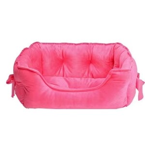 Labai mielas, mielas naminių gyvūnėlių kraikas, minkštas ir patogus, elastingas PP vatos šunų lova Maža šunų sofa visiems sezonams