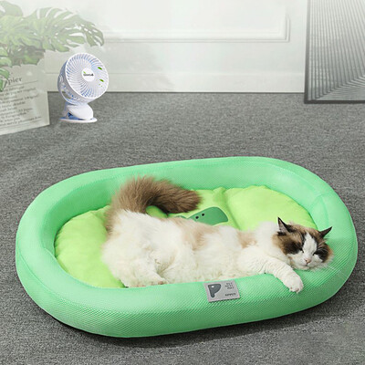 MADDEN Summer Cooling Pet Cat Bed Cushion Ice Pad Dog Sleeping Mat for Puppy Dogs Cats Pet Kennel Най-високо качество Cool Cold